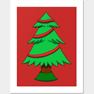 Christmas Tree Posters and Art